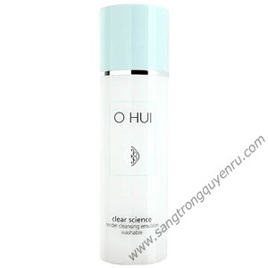 Sữa tẩy trang Ohui Clear Science Tender Cleansing Emulsion Washable 