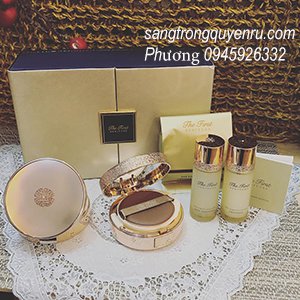 Ohui the first geniture ampoue cover cushion 2 hộp chính 15g - Cushion make up tái sinh ohui